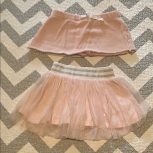 Burts and Bees Kids organic skirt & Splendid tutu